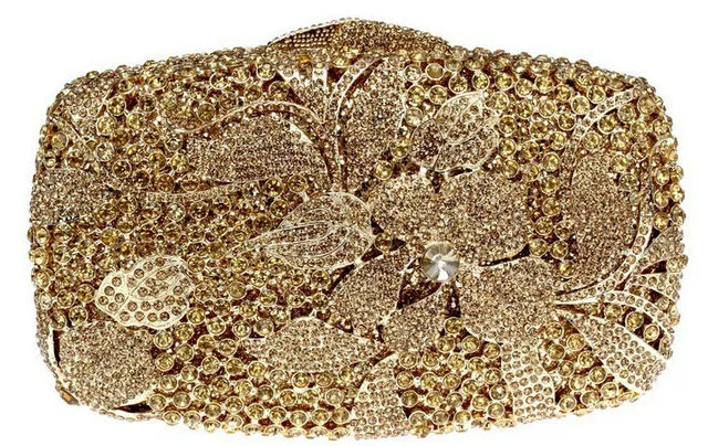 Rhinestone Clutch Bag