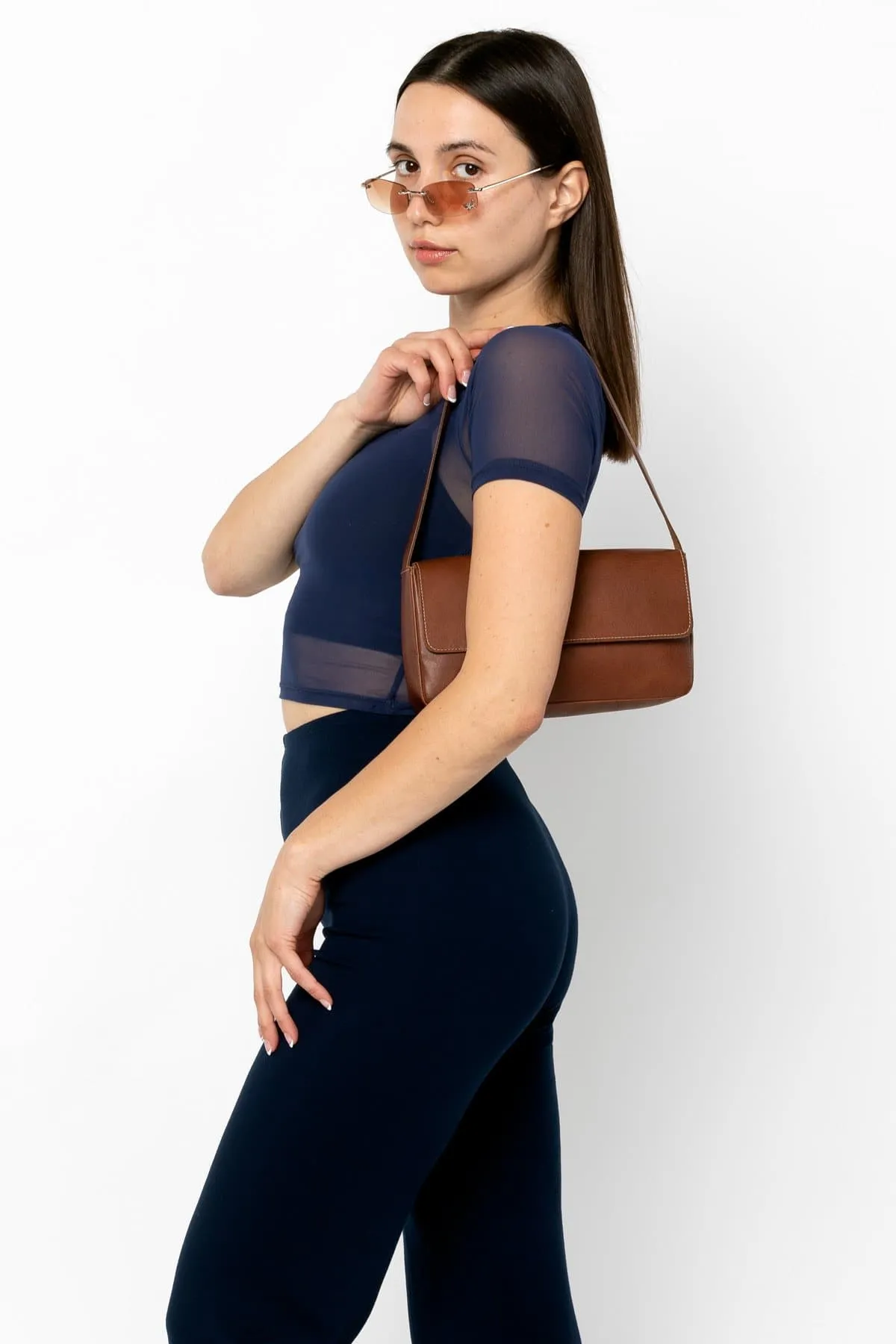 RLH3431 - Classic Leather Shoulder Bag