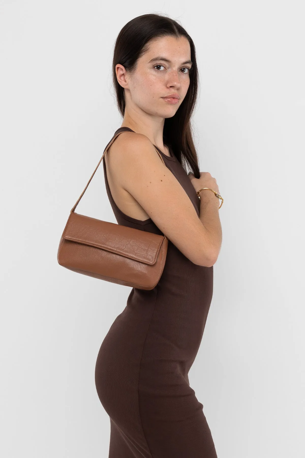 RLH3431 - Classic Leather Shoulder Bag