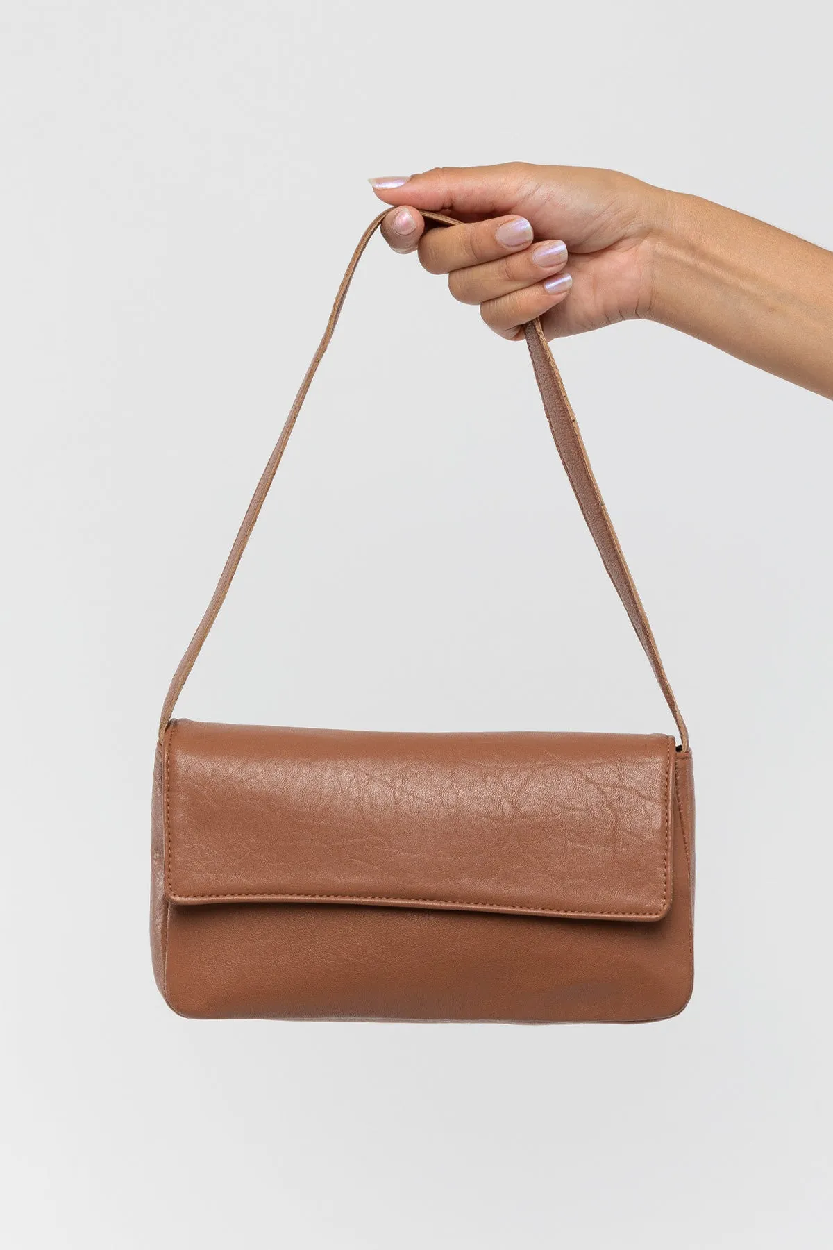 RLH3431 - Classic Leather Shoulder Bag