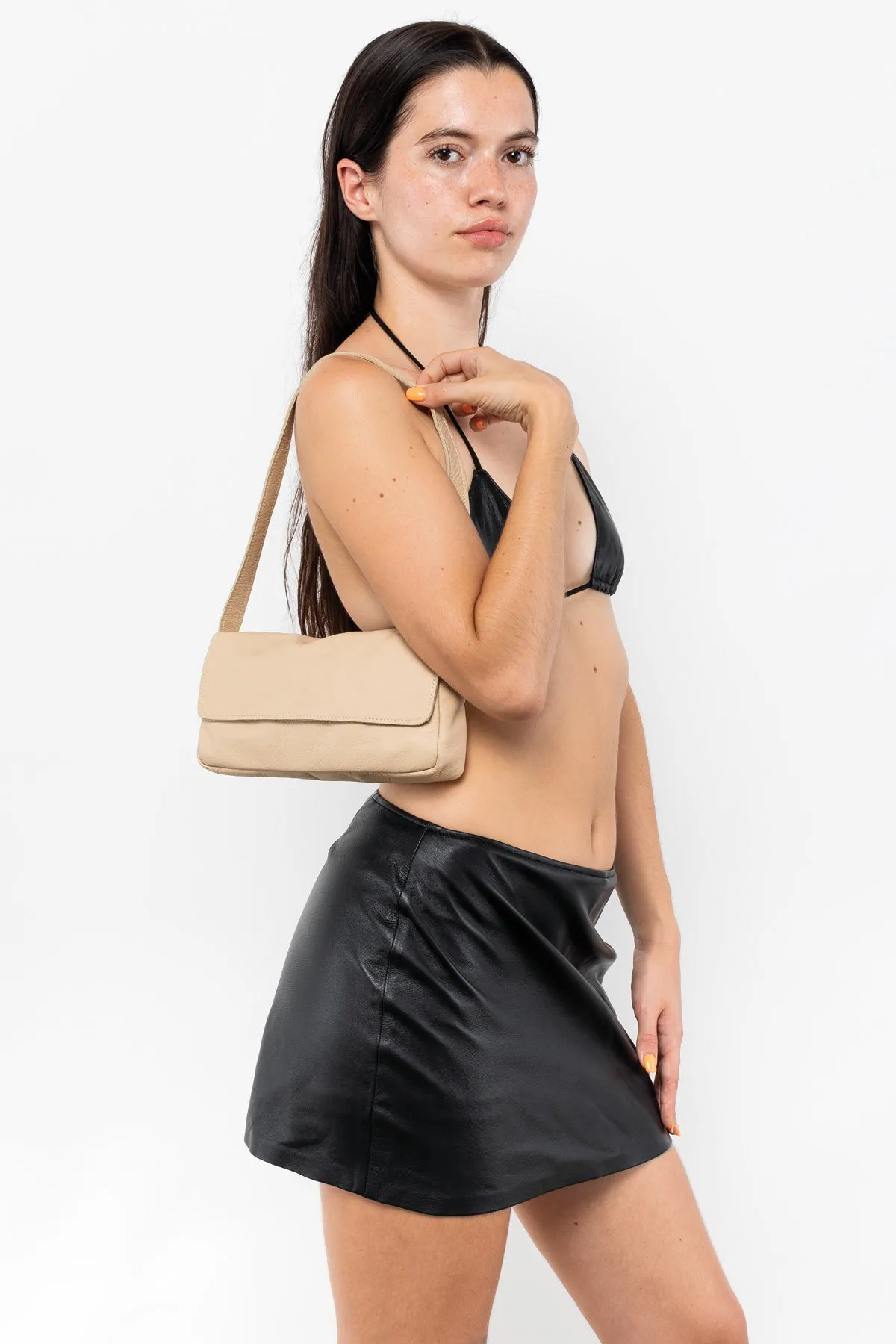 RLH3431 - Classic Leather Shoulder Bag