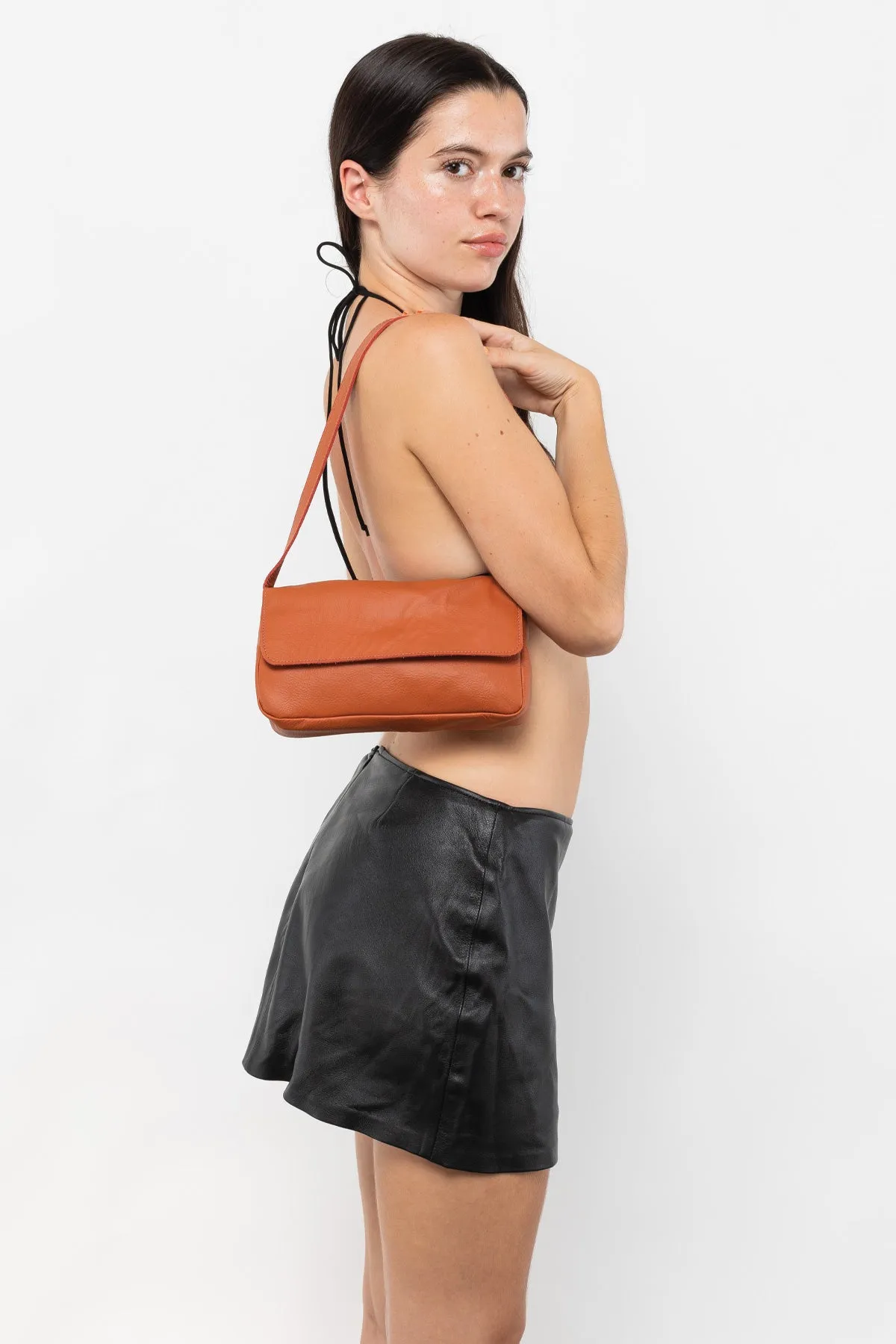 RLH3431 - Classic Leather Shoulder Bag