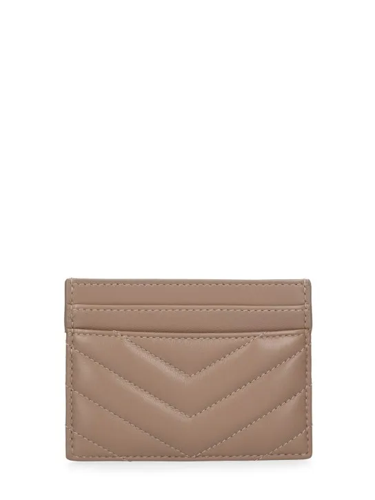 Saint Laurent   Leather credit card case 