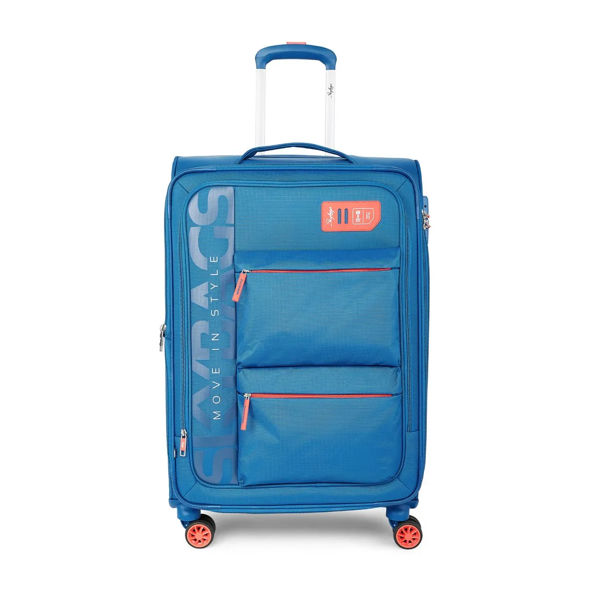 Skybags Vanguard 71cm Soft Case Trolley Bright Blue, VANGUARD71BLU