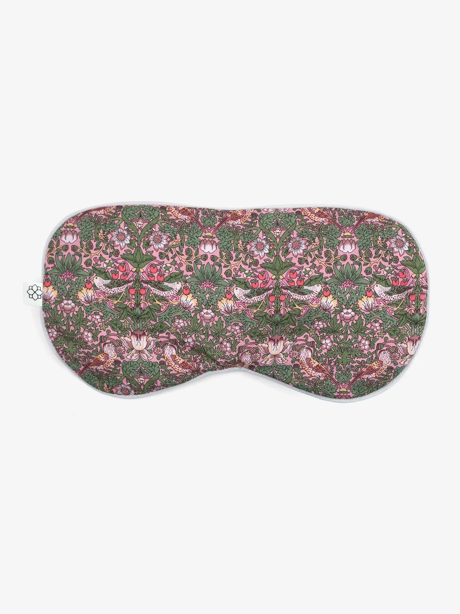 Spritz Wellness Liberty Print Aromatherapy Eye Mask - Strawberry Thief Pink