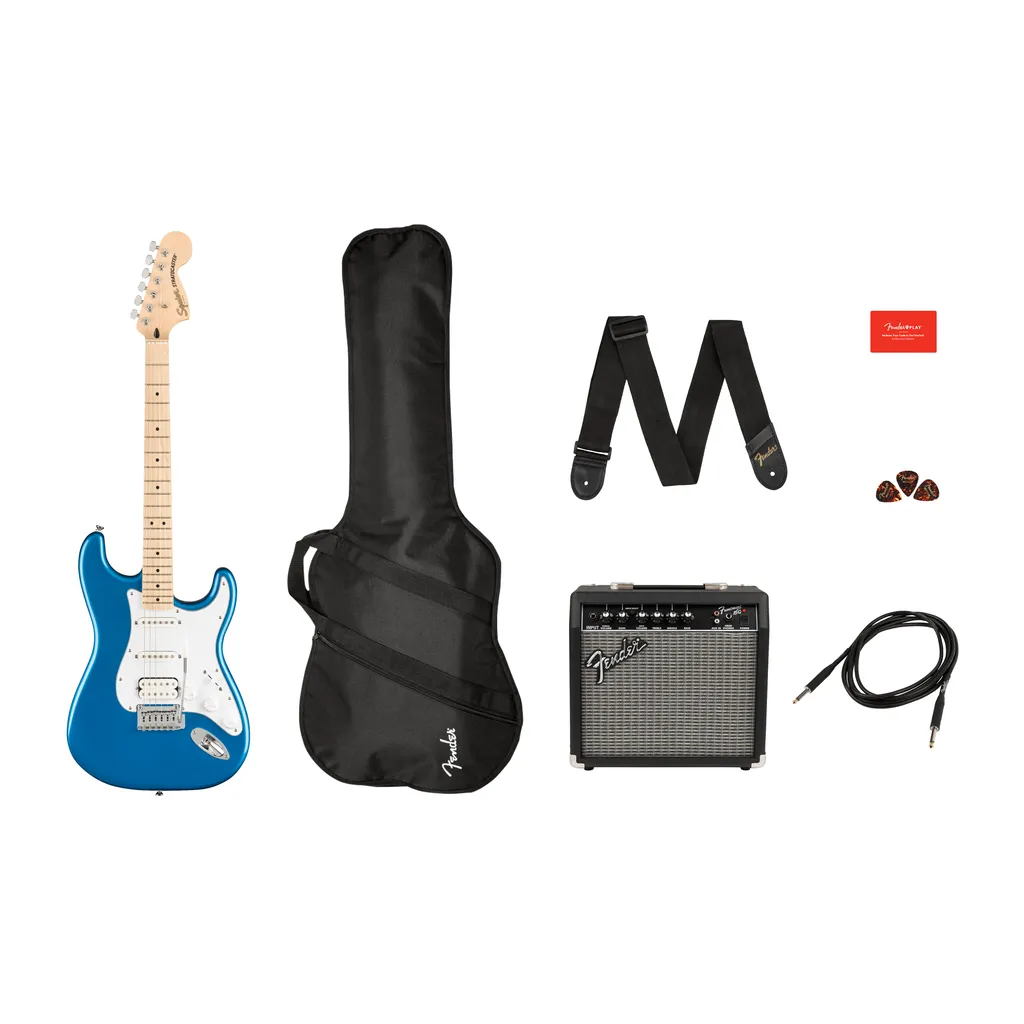 Squier Affinity Series Stratocaster HSS Electric Guitar Pack