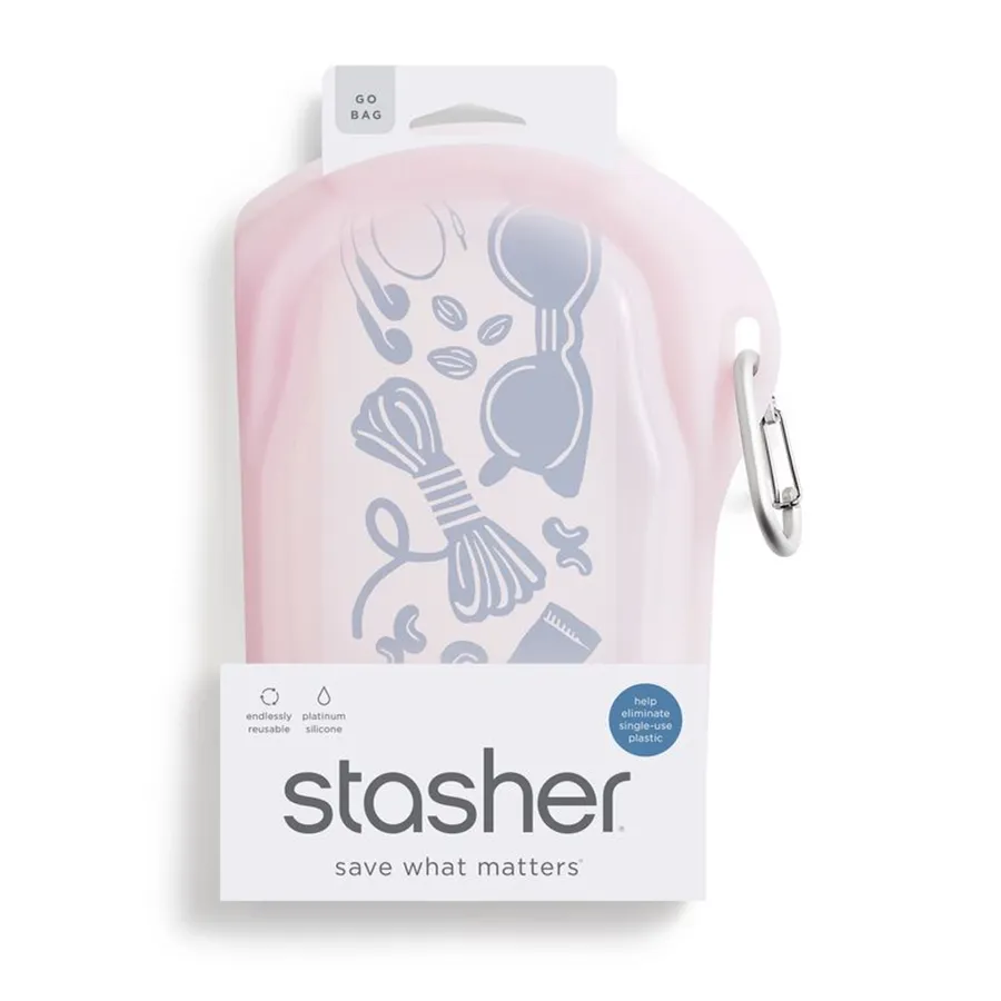 Stasher Reusable Silicon Bag for Dog Treats, Go Bag