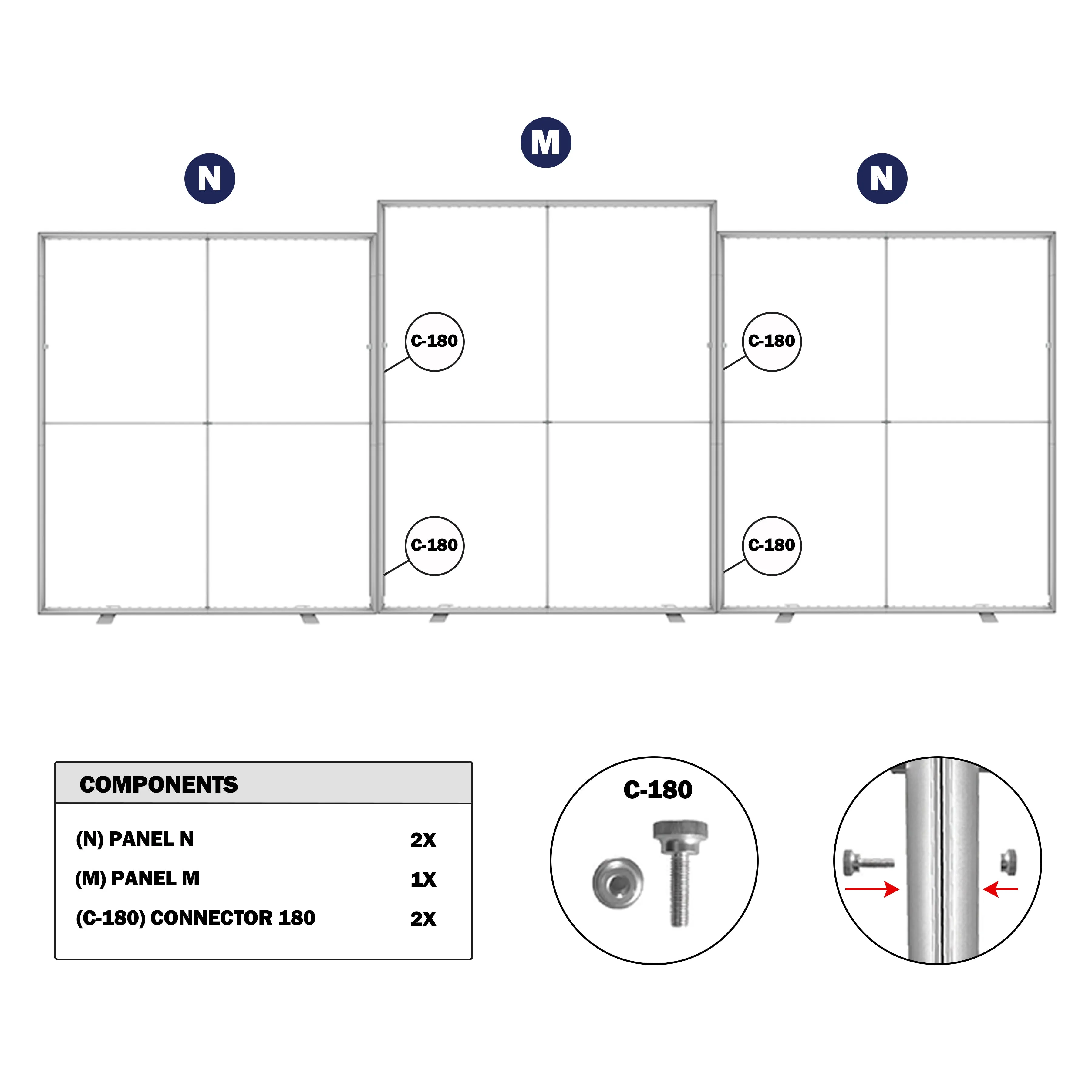 StraightLine 20ft NMN Kit