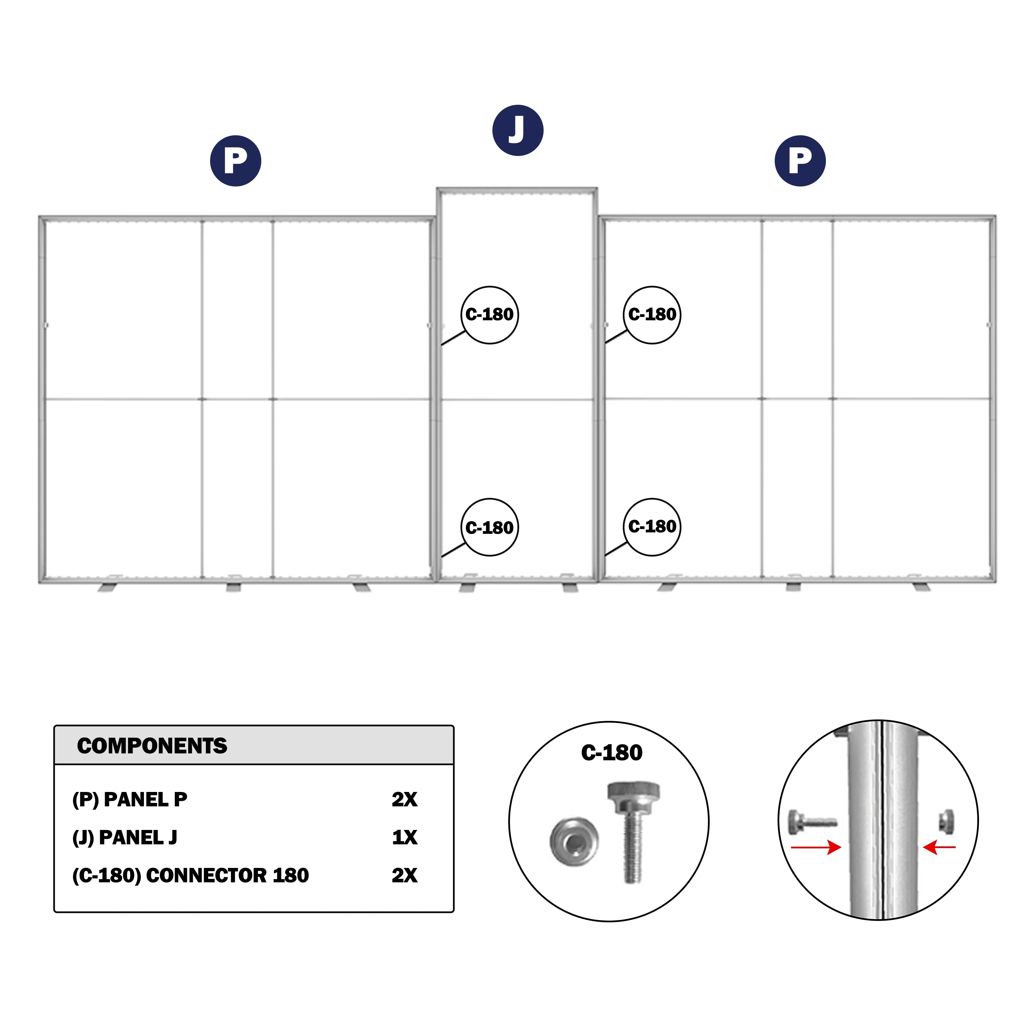 StraightLine 20ft PJP Kit