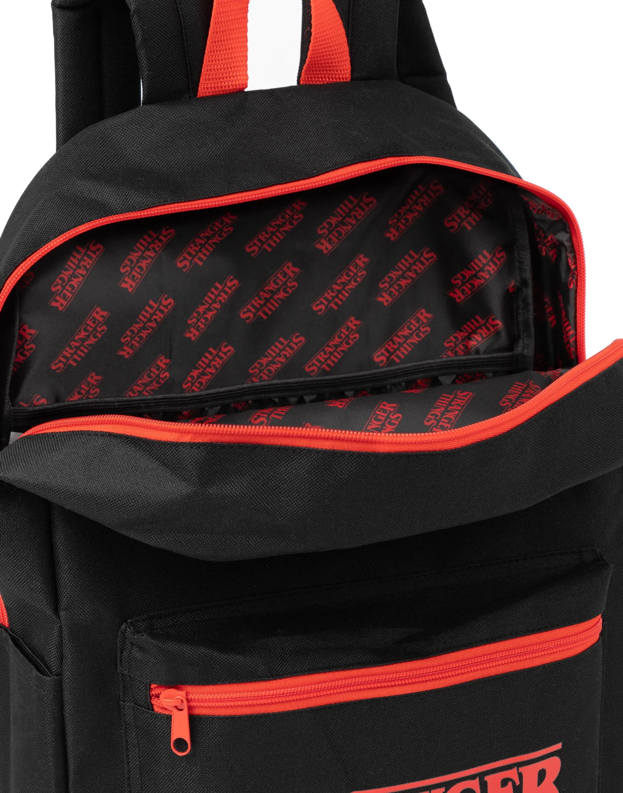 Stranger Things Kids Black Hellfire Club Backpack