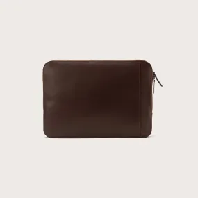 The Baxter Vintage Brown Leather Laptop Sleeve