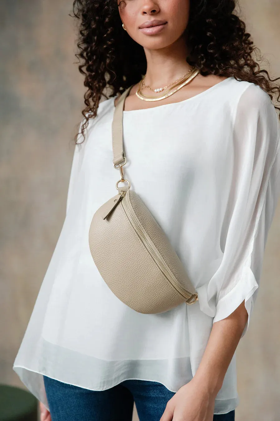 The Lina Chloe Sling Bag With Bonus Strap