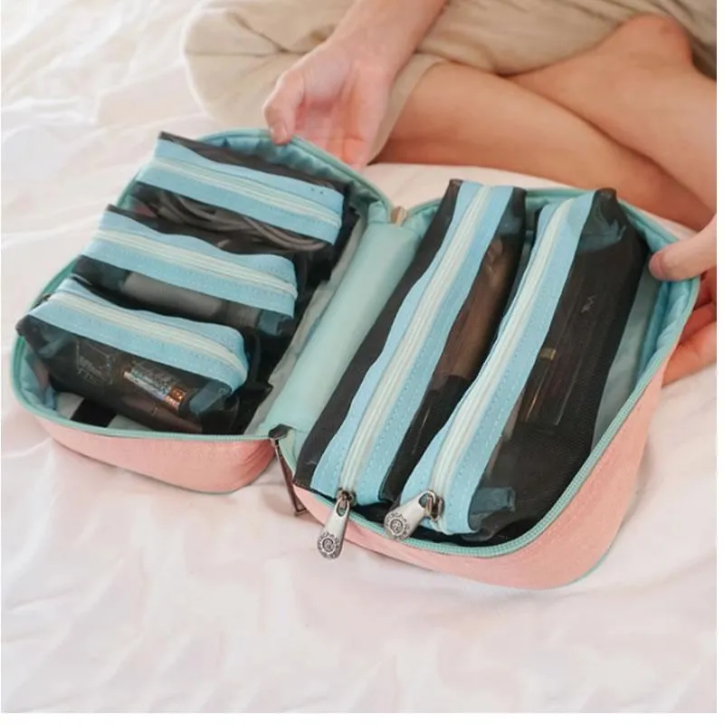 Toiletry Bag Travel Organizer Pink RD-53