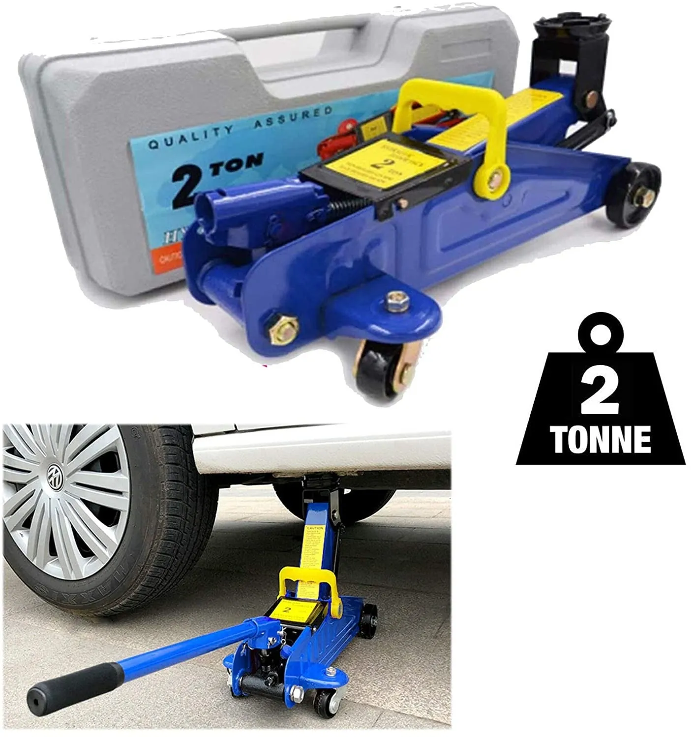 Trolley Floor Jack 2 Ton Low Profile