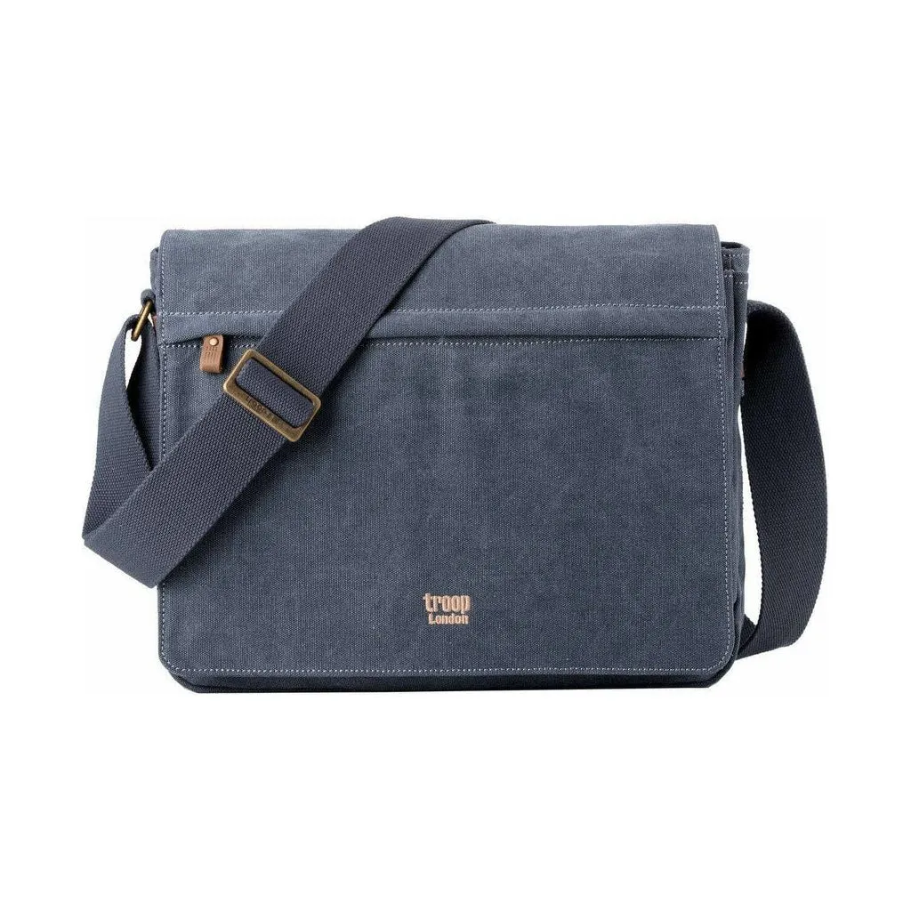 Troop London - Classic Canvas Laptop Messenger Bag