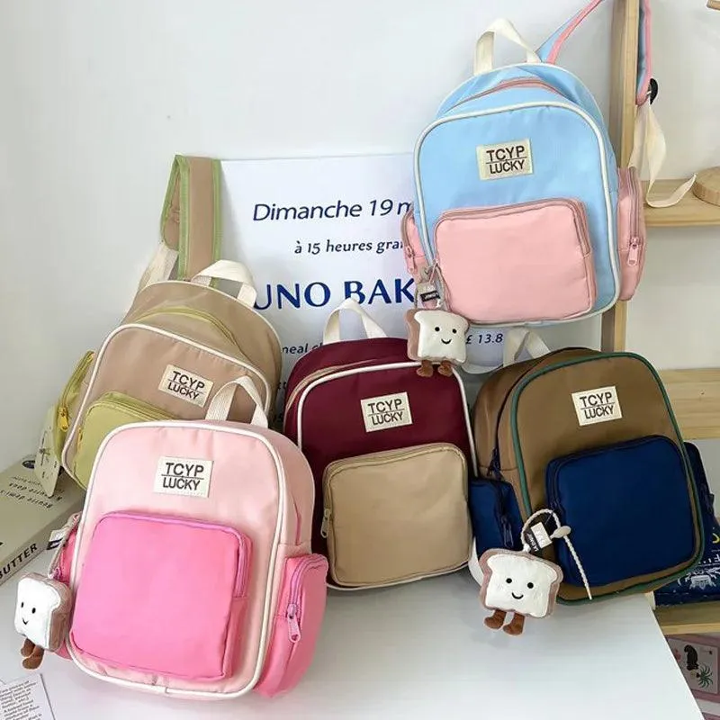 TSB73 Cool Backpacks For Children's Boys and Girls - Patchwork Match Color