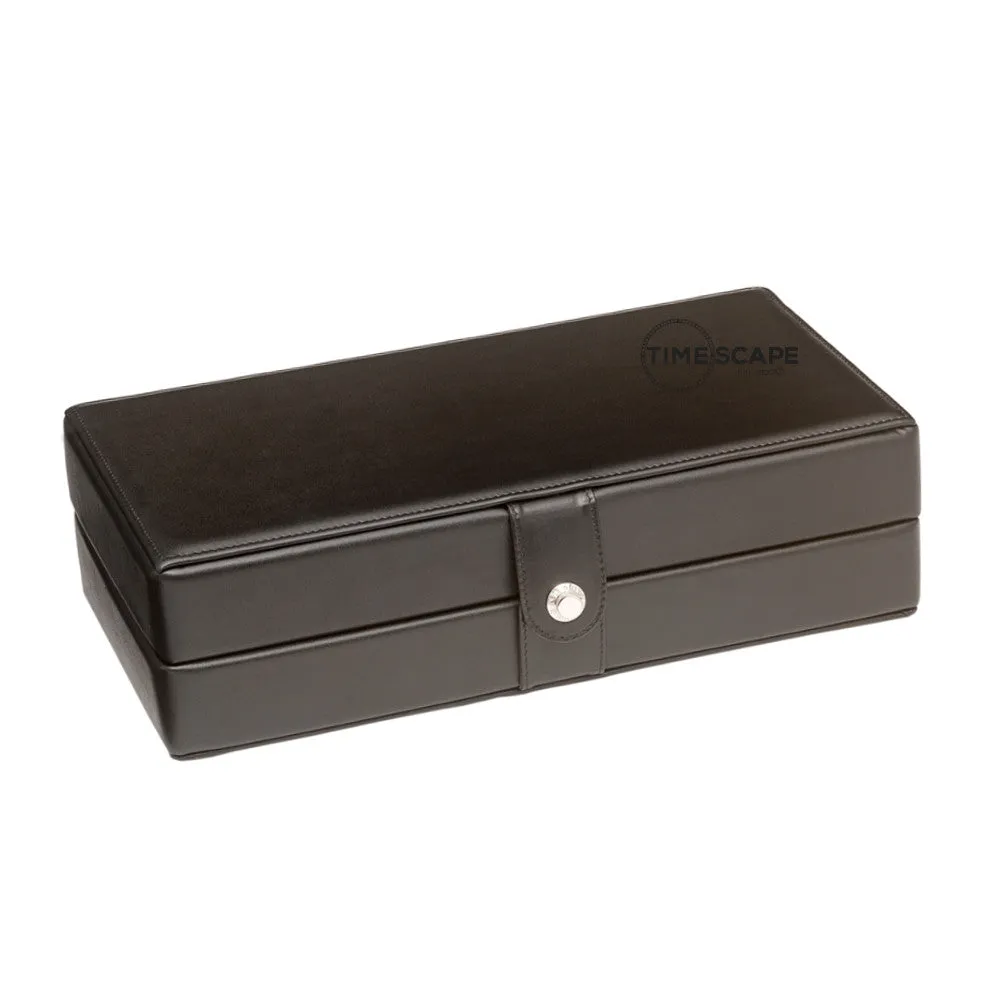 UNDERWOOD (LONDON) - Triple Leather Watch Box  | UN209/BLK