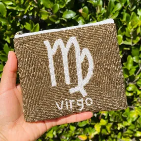 Virgo Beaded Coin Purse