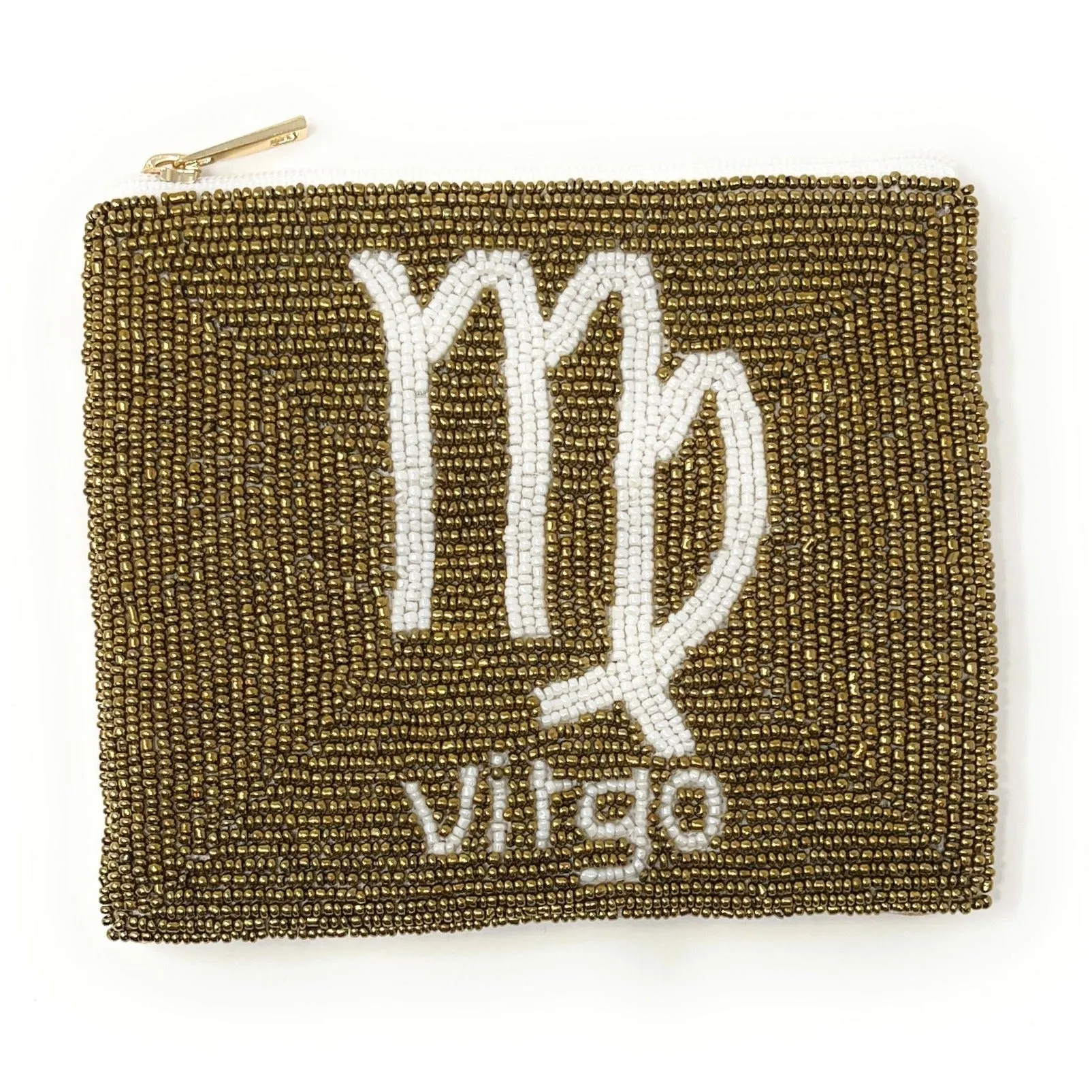 Virgo Beaded Coin Purse