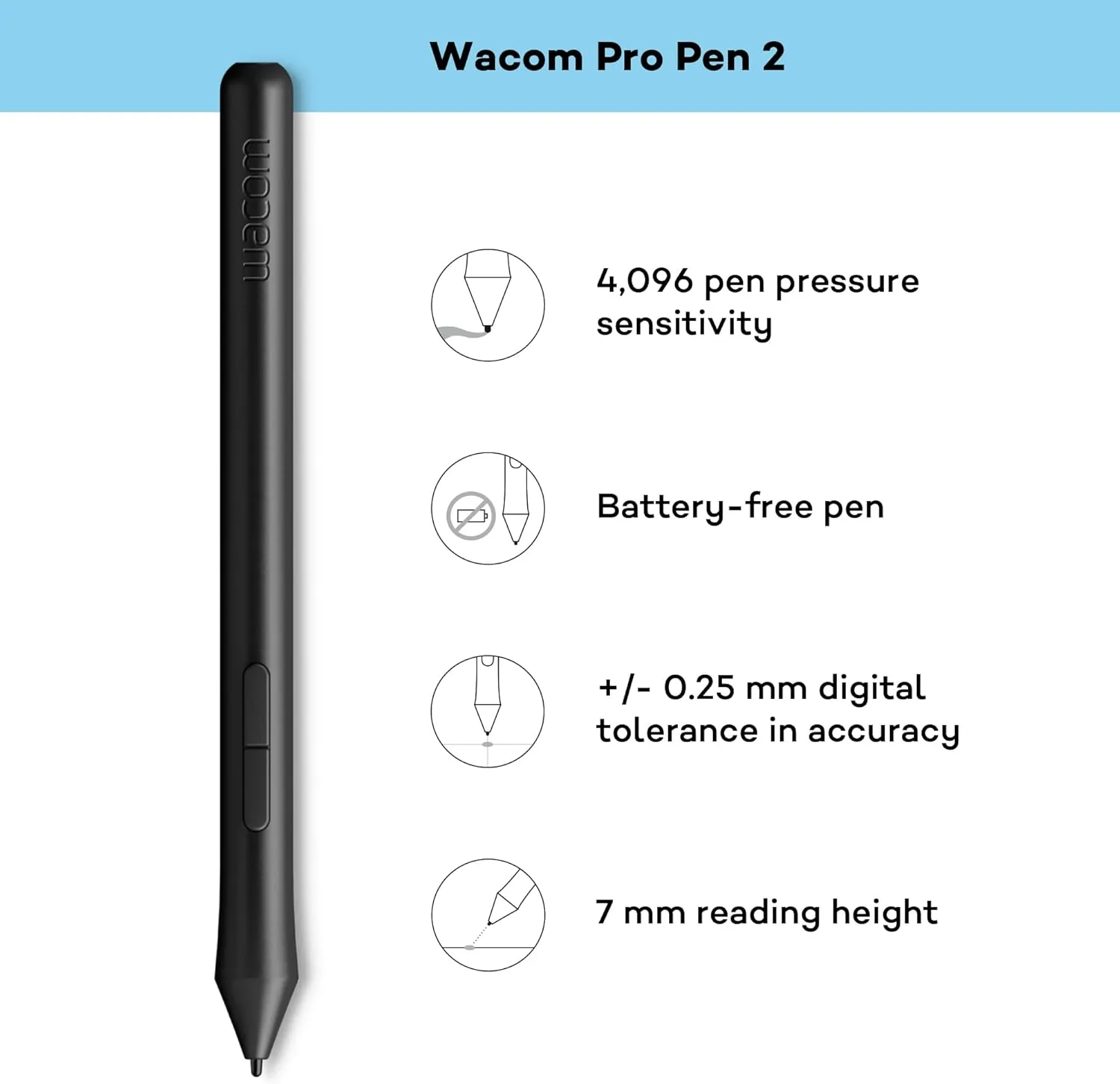 WACOM One By Wacom CTL-672-N 10.9” Graphics Tablet