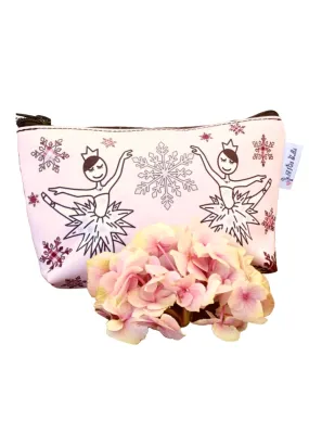 Waltz of the Snowflakes Accessory Bag (Peach)