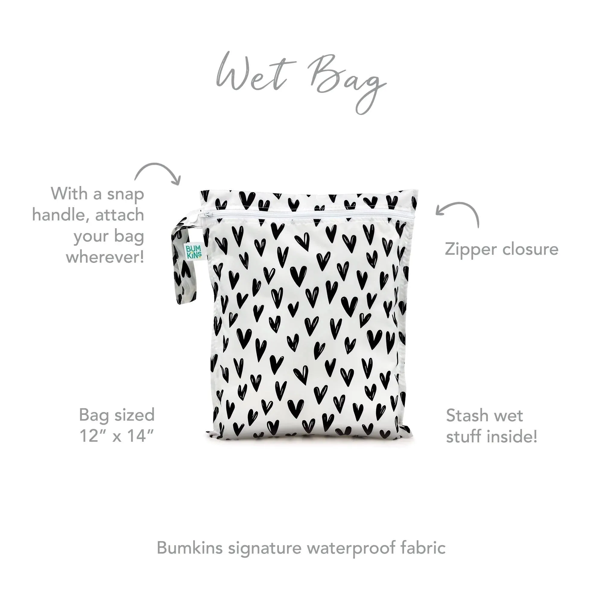 Wet Bag: Hearts