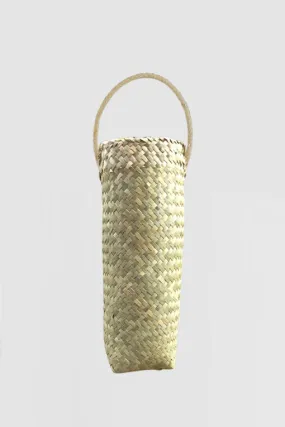 Wine Bottle Gift Bag | Wine Bottle Tote | Natural Woven Bag