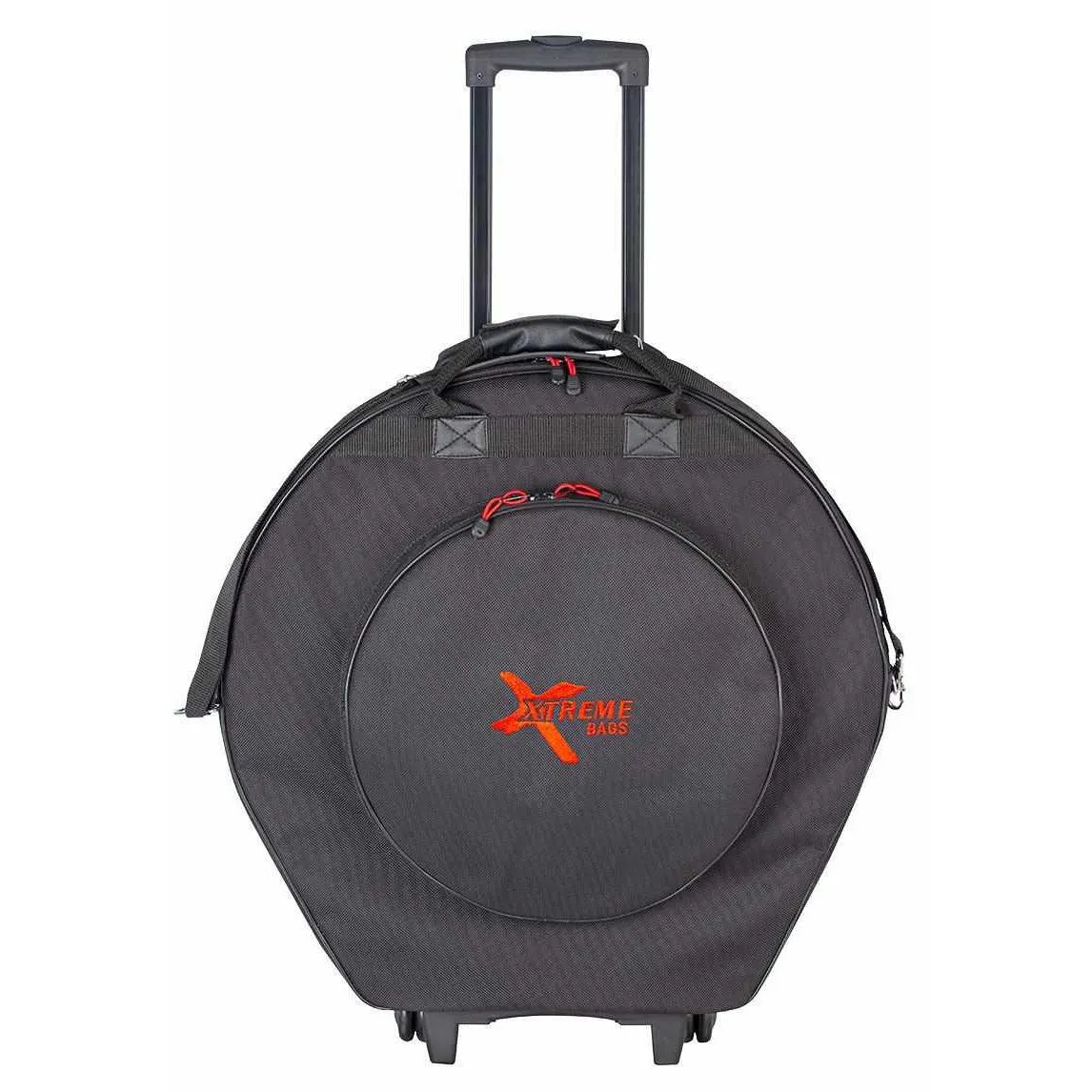 XTREME  22" cymbal bag with wheels and retractable pull along handle.