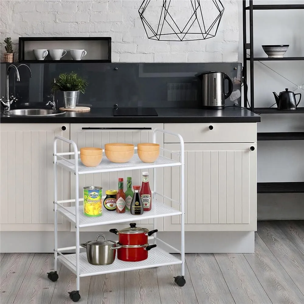 Yaheetech 3-Shelf Salon Trolley Cart