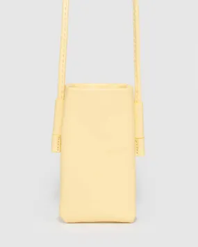 Yellow Naomi Mobile Crossbody Bag