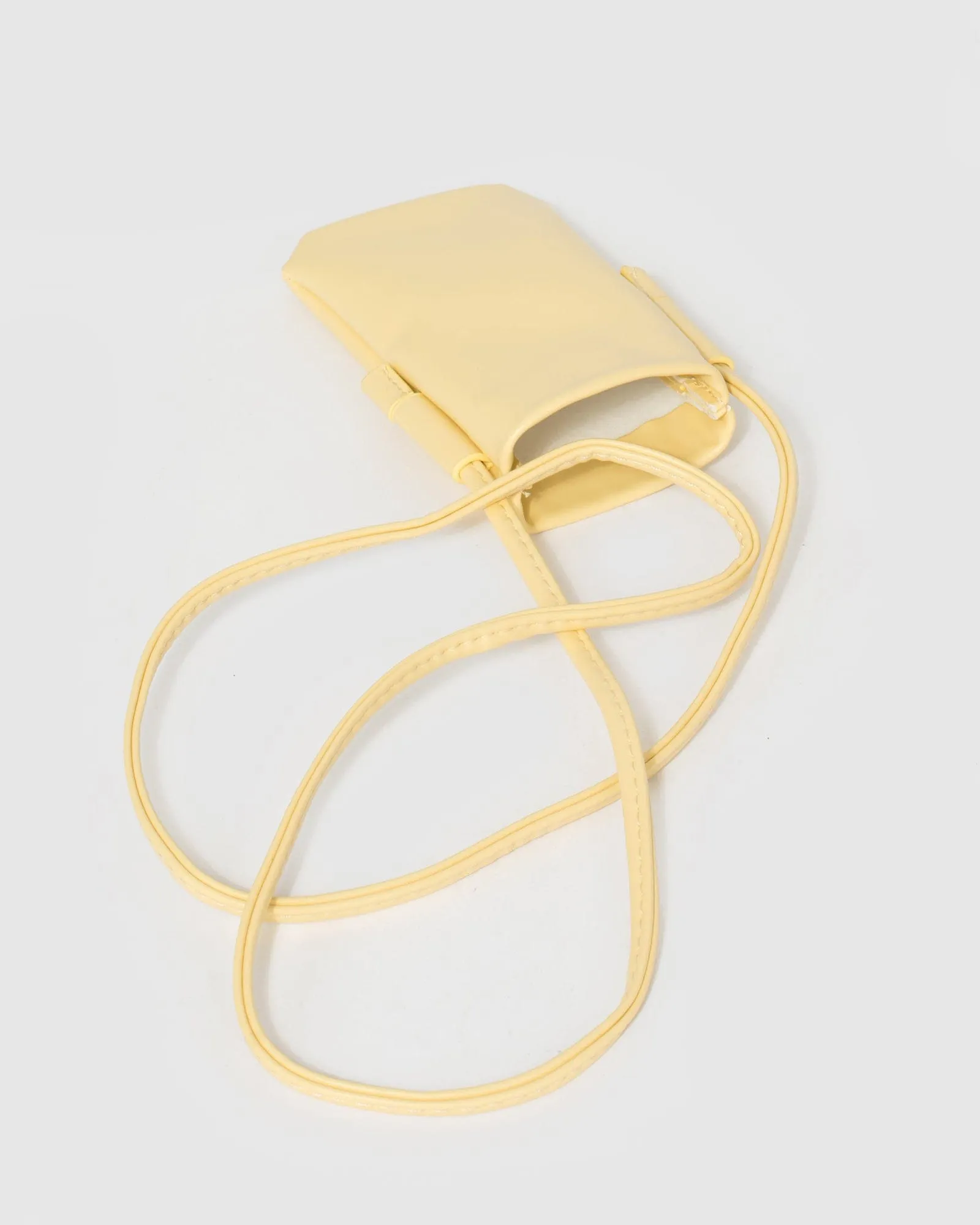 Yellow Naomi Mobile Crossbody Bag