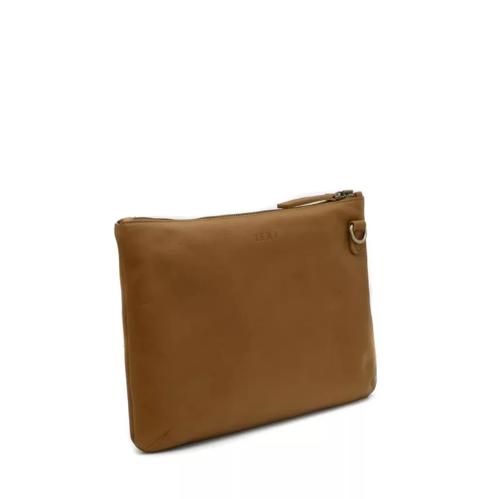 Zemp Amsterdam Sling Cross Body Bag (M) | Waxy Caramel