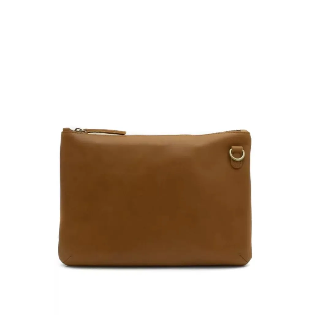 Zemp Amsterdam Sling Cross Body Bag (M) | Waxy Caramel